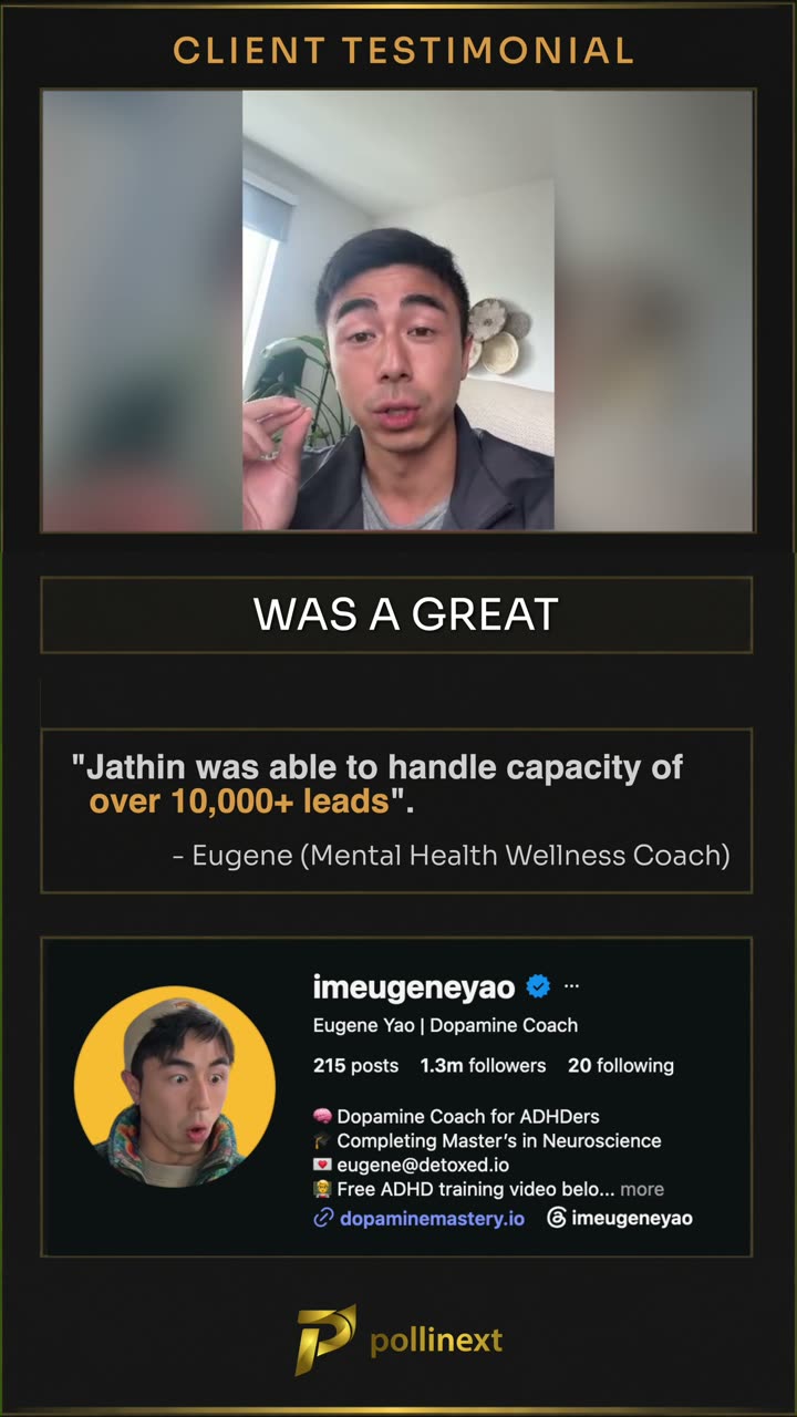 Eugene Yao, Health & Wellness Coach